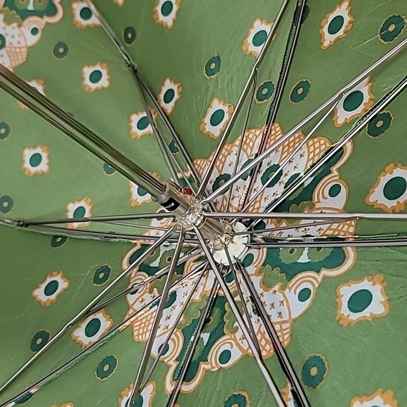 RARE* Vintage*  KNIRPS Printed Leather Pouch Case 35" umbrella - Picture 5 of 12